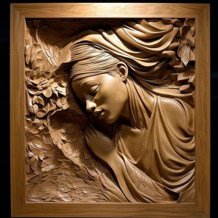 نموذج ثلاثي الأبعاد لآلة CNC 3D Art 